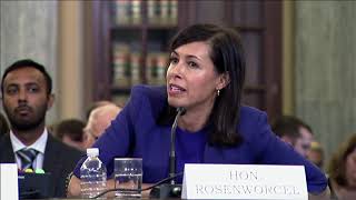 Senator Hassan Presses FCC Chairman on President Trump’s Portrayal of the Press [upl. by Anerec238]