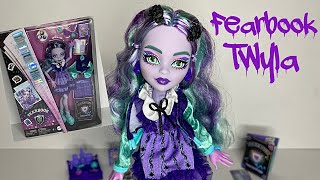 Fearbook Twyla Monster High Doll Unboxing [upl. by Mccurdy]