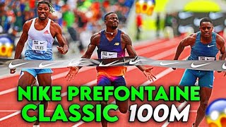 Nike Prefontaine Classic 100m [upl. by Ettenot622]