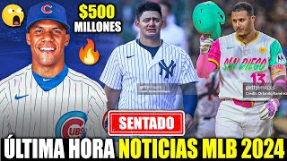 JUAN SOTO A CHICAGO CUBS MANNY MACHADO EL NUEVO BARRY BONDS DOMINGUEZ ES SENTADO CANO ALTUVE MLB [upl. by Oravla]