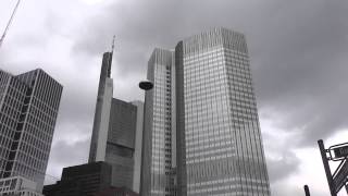 Eurotower und Commerzbank in Frankfurt am Main [upl. by Amaj]