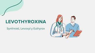 Levothyroxina Synthroid Levoxyl y Euthyrox  Drug Rx Información SpanishEspañol [upl. by Ynwat955]