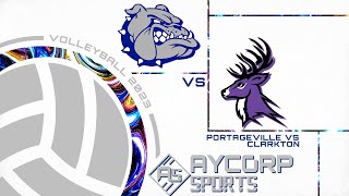 Portageville VS Clarkton  Volleyball  October 2nd 2023 [upl. by Fessuoy465]