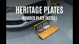 How to install Heritage plates the easy way [upl. by Anoif226]