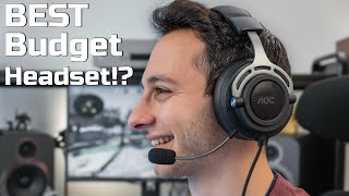 AOC GH200 amp GH300 review The BEST budget headset [upl. by Eelak]