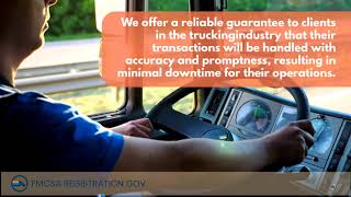 FMCSA Registration Gov  Intro [upl. by West]