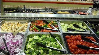 Fast Fresh Salads Stop and ShopSalad Bar [upl. by Ille973]