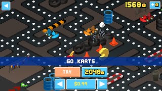 PacMan 256 Playthrough  Go Karts [upl. by Shelbi]