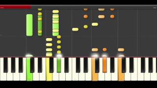 Capital Cities kangaroo Court piano midi Keyboard solo isolated cover app karaoke Demo Left [upl. by Jerold685]