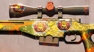 AWP Mortis Sticker Combos CS 2 [upl. by Orozco]