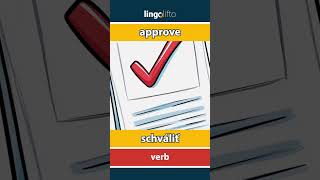 🇬🇧🇸🇰 approve  schváliť  vocabulary builder  learn English  naučme sa anglicky [upl. by Onafets]