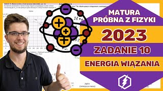 🔵 Jak rozwiązywać zadania z ENERGIĄ WIĄZANIA❓ ⚛ Co musisz wiedzieć na maturę Matura próbna 2022 [upl. by Grefer242]