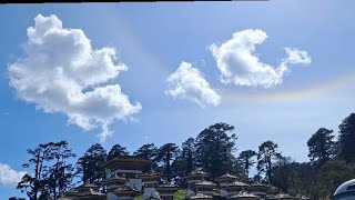 dochula sometimes wanderfull viewsbhutan thimphu [upl. by Nivlek415]