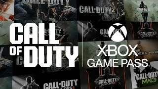 When Is Call of Duty Coming To Xbox Game Pass [upl. by Agnese]