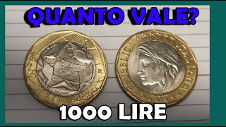 Moneta 1000 lire 1997 1998 Quanto Vale E quella con la Cartina Geografica Sbagliata [upl. by Xirdnek]