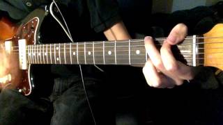 my bloody valentine  who sees you mbv 2013 guitar cover [upl. by Aldercy]