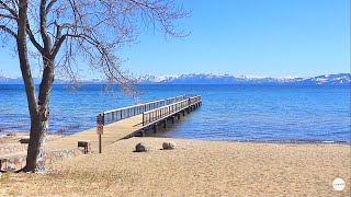 USA North Lake Tahoe  Tahoe Vista Recreation Area and Boat Launch [upl. by Asirem507]