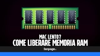 Mac lento Ecco come liberare RAM [upl. by Pedaias]