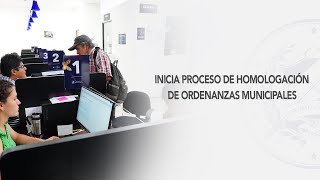 Inicia proceso de homologación de ordenanzas municipales de SanSalvadorCentro [upl. by Nimad]