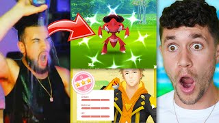 The BEST Pokémon GO Shiny Pokémon Moments of ALL TIME [upl. by Seagraves475]