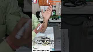 Acupressure Points For Vomiting Nervous System Chest Congestion By Dr Amit Jain [upl. by Eissoj5]