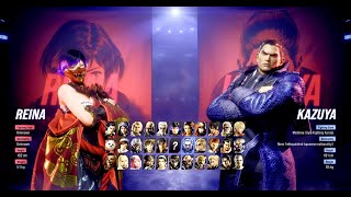 Tekken 8  All Costumes for all characters and All Levels No commentary [upl. by Sassan768]