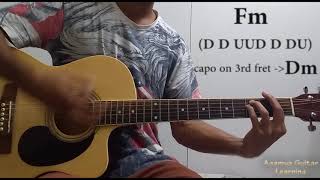 Jo Tu Na Mila Asim Azhar  Guitar Chords LessonCover Strumming Pattern Progressions [upl. by Laurella]