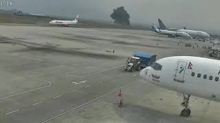 Deadliest Airplane crash caught on CCTV  Tribhuvan International Airport  NEPAL [upl. by Douglas507]