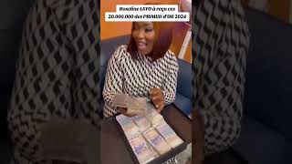 Roseline Layo a reçu ses 20 millions de Primud 😅 [upl. by Flight]