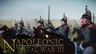 CUIRASSIERS TRY TO SMASH THROUGH AT QUATRE BRAS  NTW 3 Napoleon Total War Multiplayer Battle [upl. by Hsotnas294]