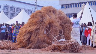 Zangbeto Voodoo Revealing the Truth of an Empty Shell  Chale Wote Street Art Festival [upl. by Chapen]