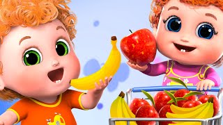 Apples and Bananas  Kids cartoon  Nursery Rhymes amp Kids Songs  Joyful jingles [upl. by Layla]