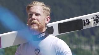 ROBERT JOHANSSON  THE MOUSTACHE SONG  NORWEGIAN SKIJUMPING LEGEND [upl. by Munro387]