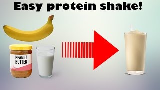 Make a protein shake without protein powder Simple [upl. by Atonsah]