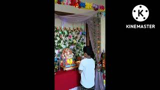 Ganpati Aarti Sukhkarta and Ghalin lotangan [upl. by Paddie]