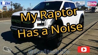 2017 Raptor TSB iwe fix Noise Concern f150 raptor fix [upl. by Calida63]