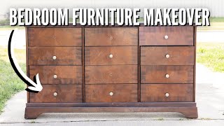 DIY Bedroom Dresser Makeover [upl. by Riesman]