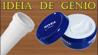 VEJA O QUE ONIVALDO PRUMOLINO FEZ COM CANO TUBO DE PVC E POTE CREME NIVEA IDEIA INCRIVEL DE GENIO [upl. by Ahker]