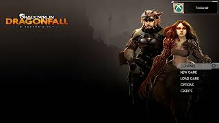 Shadowrun Dragonfall  Directors Cut PC  Main Menu Theme  OST in Game [upl. by Crist]