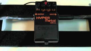 20 Metal Pedal Shootout  Boss  HM3  Guitar Distortion High Gain Fuzz Comparison [upl. by Baalbeer]