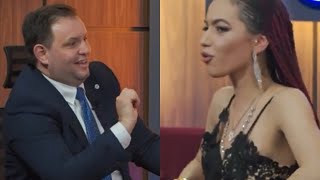 Moderatori godet Serena Sulen A jeni ndikim te droges kur boni gjeste te Pista ne tiktok [upl. by Siuqcram]