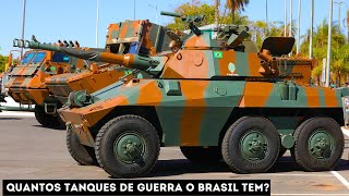 Quantos Tanques de Guerra o Brasil tem Esclarecendo os mitos sobre OS TANQUES DE COMBATE Brasileiro [upl. by Atiugal]