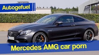 Mercedes AMG Car Porn  A35 vs C43 vs C63 vs CLS53 vs S63 vs GLC63 vs G63 and more [upl. by Cutcheon]