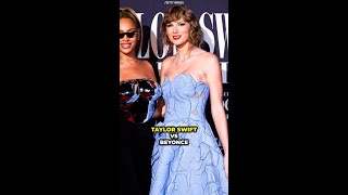 Taylor Swift vs Beyoncé Grammy rivalry Shorts Grammys2025 TaylorSwift Beyonce PopDrama [upl. by Randell]