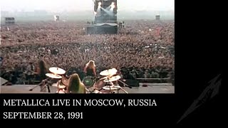 Metallica  Live in Moscow Russia September 28 1991  Tushino Airfield [upl. by Enid]