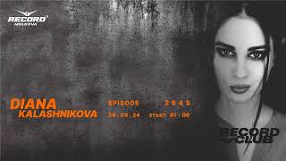 Indi danceamp dark techno mix by DJ DIANA KALASHNIKOVA radiorecordmoldova  episode 2644 20242909 [upl. by Rtoip]