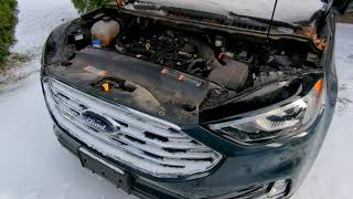 2019 Ford Edge 20L Battery Replacement [upl. by Dwayne183]