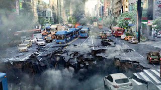 Volcano Explosion and Disastrous Earthquake in China  Ashfall Movie Clip 2020 [upl. by Hoye]