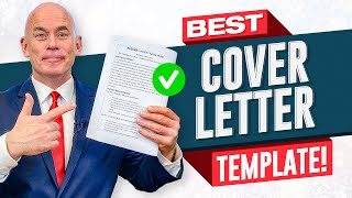 HOW TO WRITE A COVER LETTER for a JOB APPLICATION The BEST Example COVER LETTER to GET YOU HIRED [upl. by Garvin]