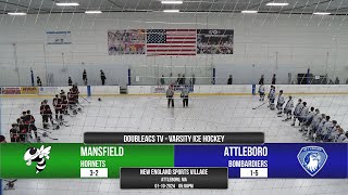 Ice Hockey Mansfield vs Attleboro 01102024 [upl. by Gasper]